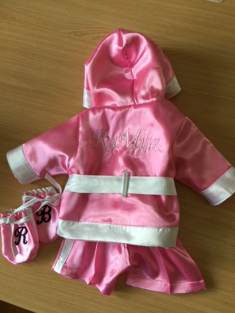 Dulce Custom Order Clothes Back View